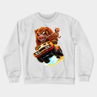 Rushing Psycho Bear Crewneck Sweatshirt